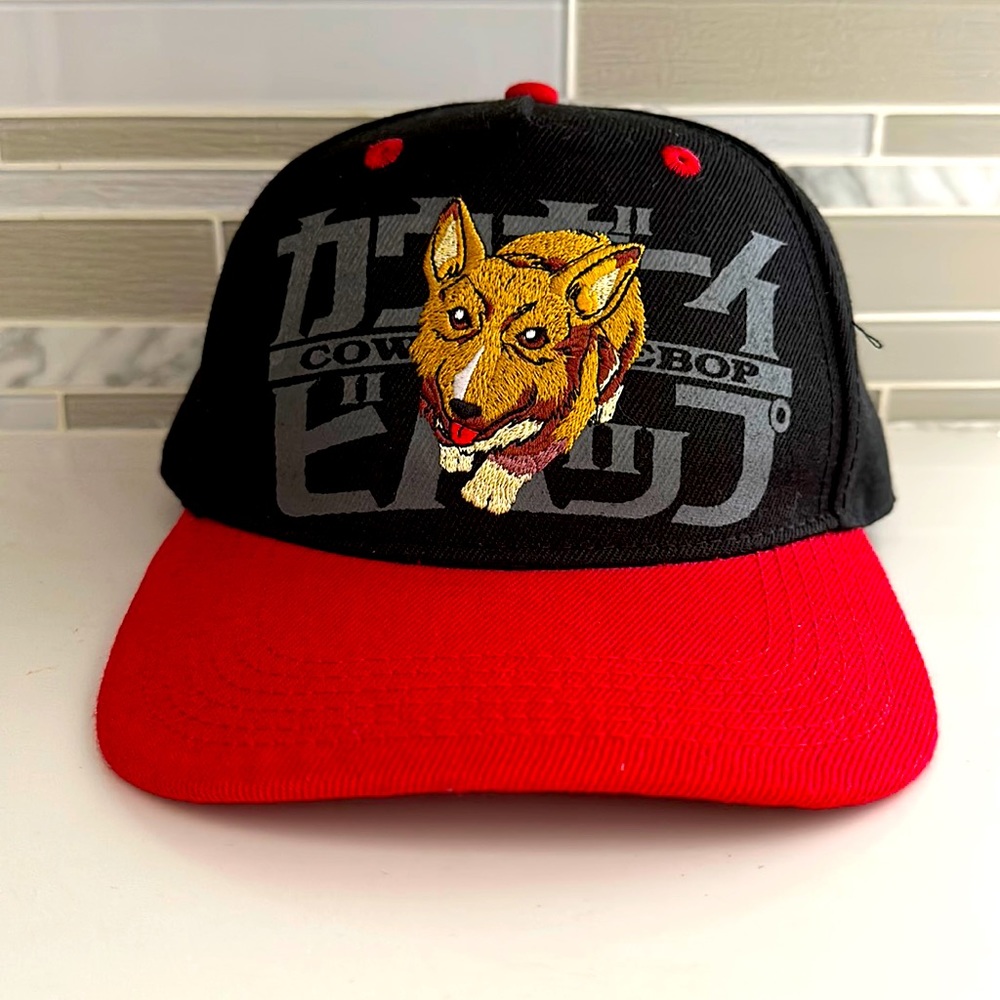 Cowboy Bebop black and red adjustable cap 🧢
